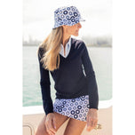 Golftini Women's Pull On 17.5" Golf Skort - Ship Wreck