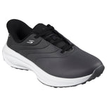Skechers 女式 Flow 无钉一脚蹬高尔夫球鞋 - 黑色
