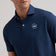 Peter Millar Soul Performance Mesh Golf Polo Shirt - Navy