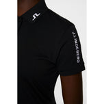 J.Lindeberg Women's Tour Tech Golf Polo Shirt - Black