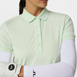 J.Lindeberg Women's Tour Tech Golf Polo Shirt - Ambrosia