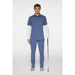J.Lindeberg Tour Tech Regular Fit Golf Polo Shirt - Vintage Indigo