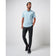 Travis Mathew Heater Pro Golf Polo Shirt - Heather Dream Blue