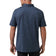 Travis Mathew Heater Pro Golf Polo Shirt - Vintage Indigo/Black