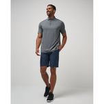 Travis Mathew Heater Pro Golf Shirt - Heather Grey