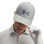 Under Armour Golf 96 Cap - Titanium/Clay Green