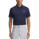 Under Armour Drive Sport Jacquard Golf Polo Shirt - Midnight Navy/White
