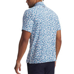 Under Armour Playoff 3 印花高尔夫 Polo 衫 - 白色/蓝色
