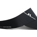 J.Lindeberg Women's Yadina Golf Visor - Black
