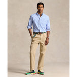 Polo Performance Ralph Lauren Classic Fit Striped Performance Shirt - Bay Blue/White