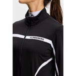 J.Lindeberg Women's Janice Full Zip Golf Mid-Layer - Black