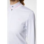 J.Lindeberg Women's Susanna Golf Mid-Layer - White