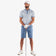 Galvin Green Maxwell Golf Shirt - Moonlight Blue/White
