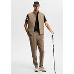J.Lindeberg Heath 常规版型高尔夫 Polo 衫 - 黑色