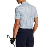 Lyle & Scott Floral Polo Golf Shirt - Pebbel