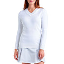 Nivo Women&#39;s Nicole V-Neck Sweater - White