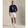 RLX Ralph Lauren Classic Fit Quilted Double-Knit Polo Bear Golf Pullover - Refined Navy