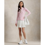 RLX Ralph Lauren Women's Performance Quarter-Zip Golf Pullover - Garden pink