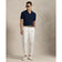 RLX Ralph Lauren Cotton-Linen Blend Golf Shirt- Refined Navy