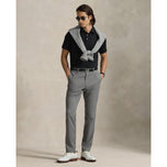 RLX Ralph Lauren Tailored Fit Lightweight Airflow Golf Polo Shirt - Polo Black