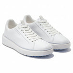 Cole Haan Women's GrandPrø Topspin Waterproof Wide Golf Shoes - Optic White/Heather Gray