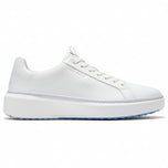 Cole Haan Women's GrandPrø Topspin Waterproof Wide Golf Shoes - Optic White/Heather Gray