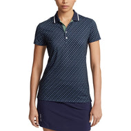 RLX Ralph Lauren Women's Printed Airflow Polo Golf Polo Shirt - Sport Diamond