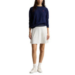 RLX Ralph Lauren Women's 17" A-Line Golf Skort - Ceramic White Multi