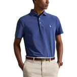 RLX Ralph Lauren Energy Lisle Cotton Polo Shirt - Old Royal