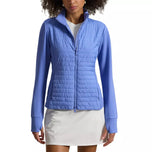 RLX Ralph Lauren Women's Cool Wool Hybrid Performance Golf Jacket - Blue Mist