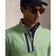 RLX Ralph Lauren Driver Luz Perf Jersey 1/4 Zip Golf Midlayer - Outback Green Heather