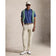 RLX Ralph Lauren Energy Lisle Cotton Polo Shirt - Old Royal