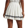 RLX Ralph Lauren Women's 4-Way Stretch Pleated Golf Skort - Ceramic White/Navy