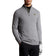 Lyle & Scott Merino Grid Texture 1/4 Zip - Pebble